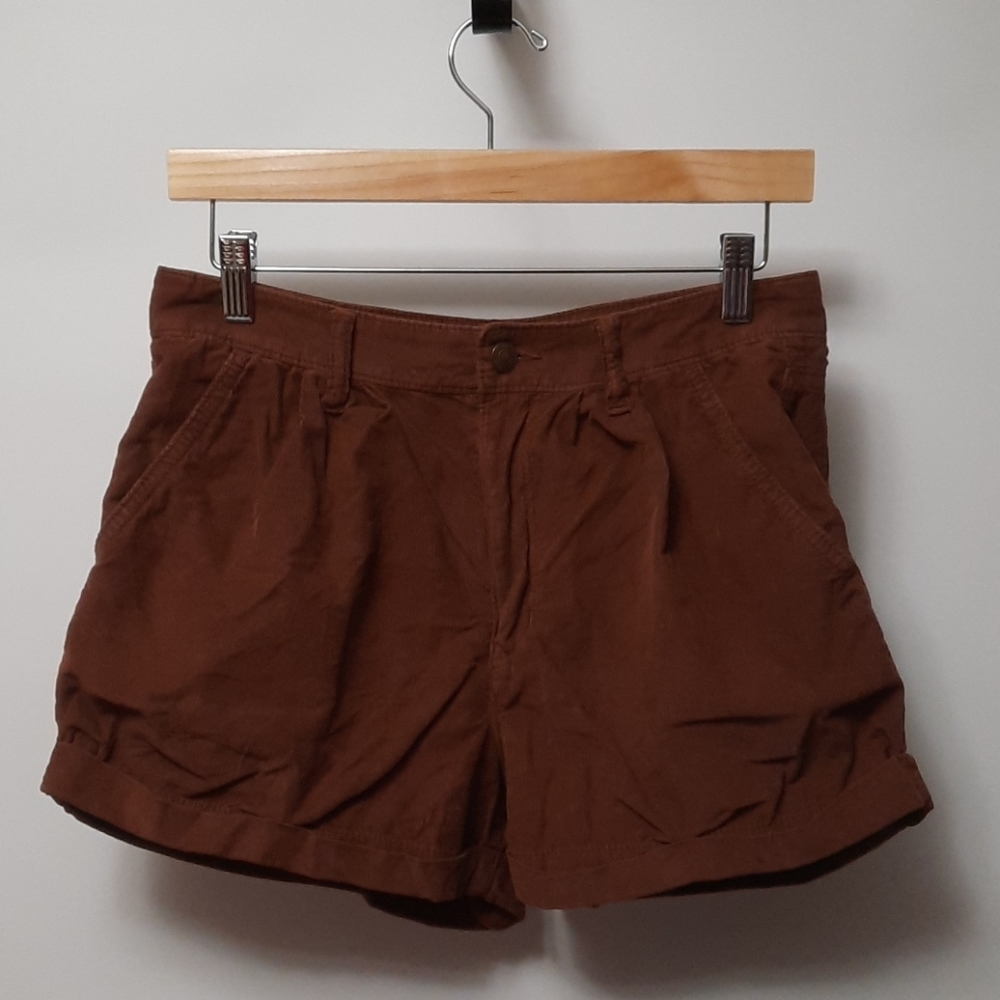 American Eagle Brown Corduroy Mom Short